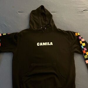 black Camila Cabello tour hoodie